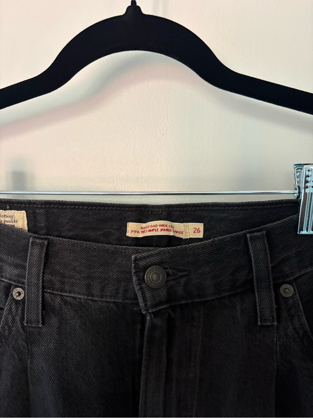 Levi’s Baggy Dad Wide Leg - Size 26